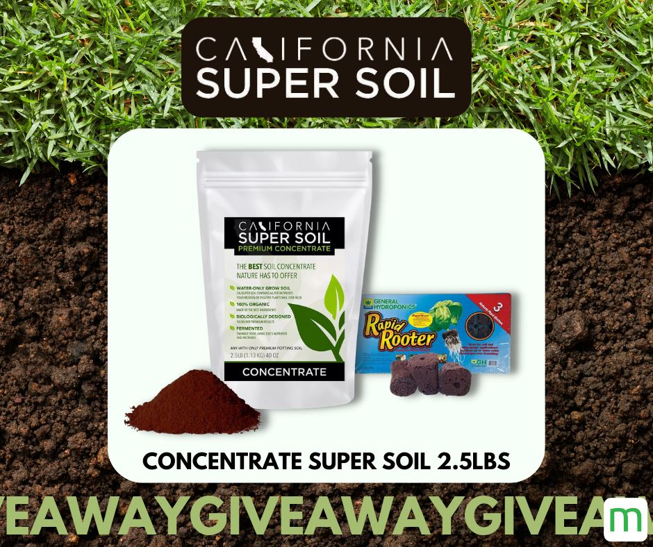 Enter to win Concentrated Super Soil from Cali Super Soil